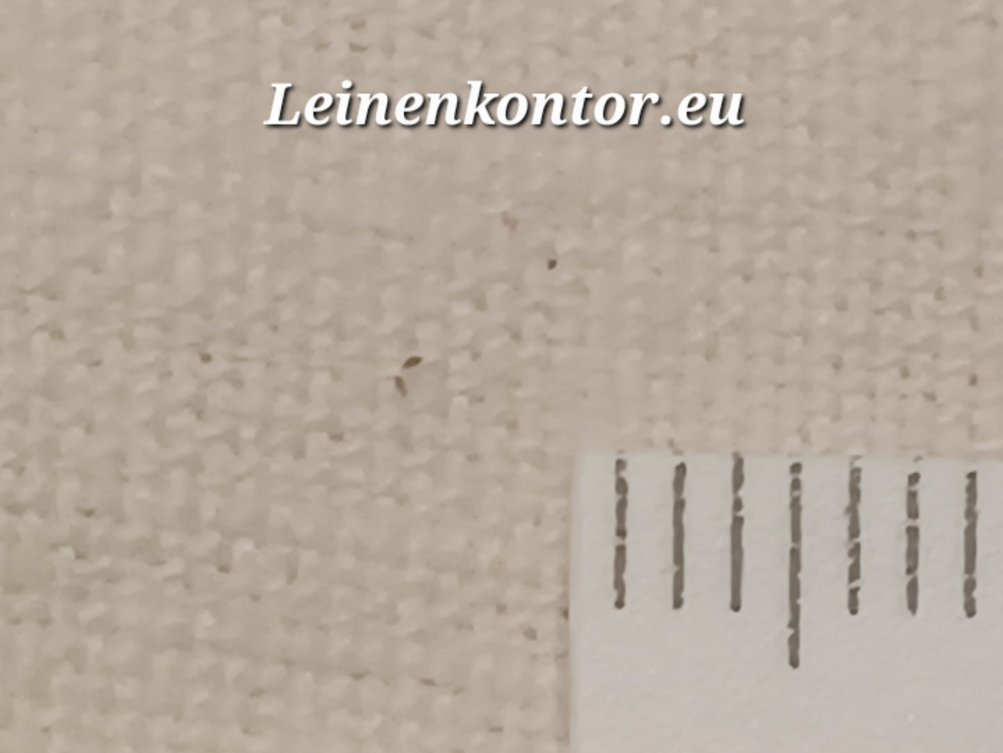 Leinenballen mit Millimeterskala 