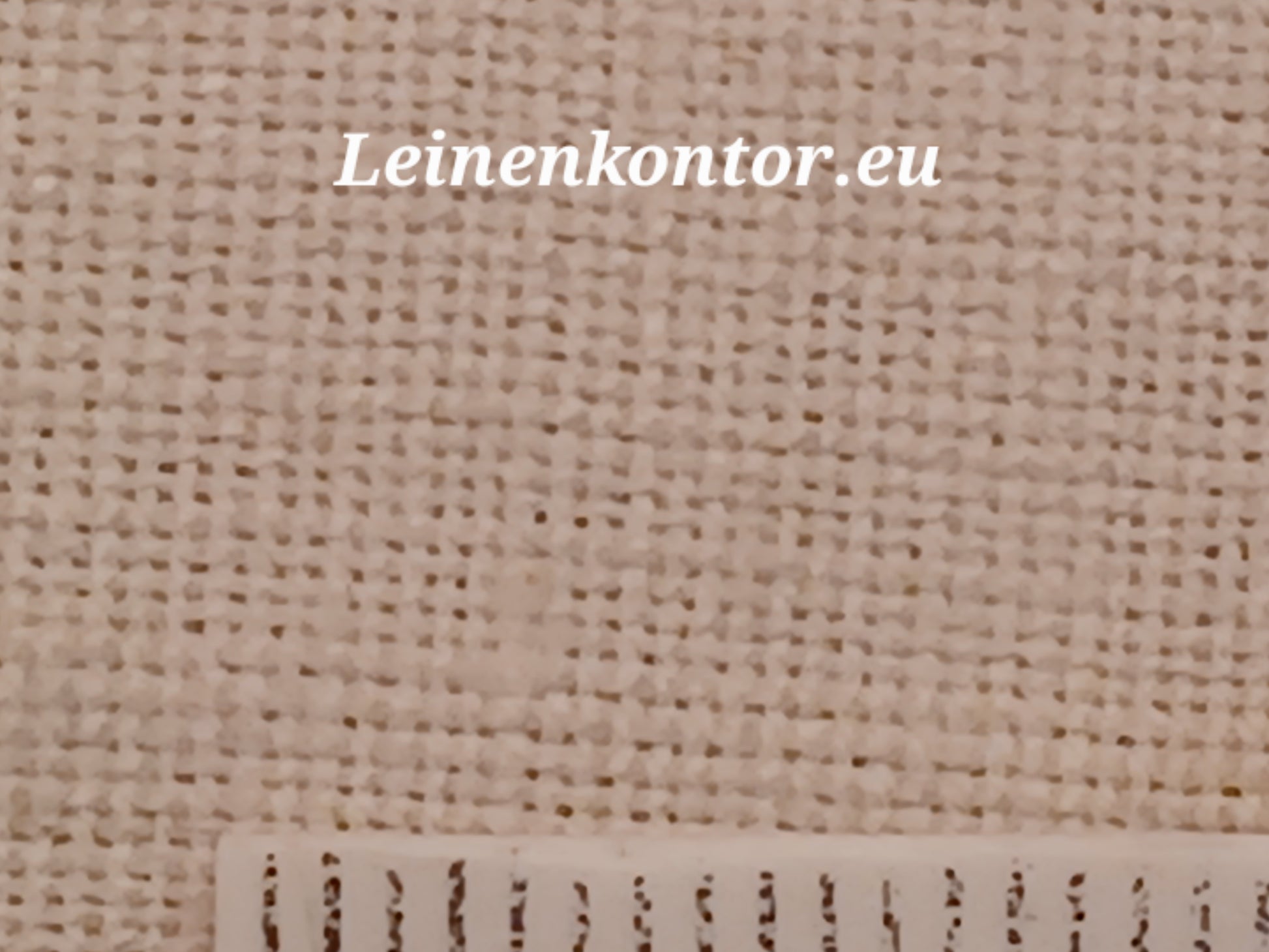 Leinenballen mit Millimeterskala 16 Fäden auf ein cm.