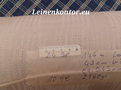 Halbleinenballen mit Millimeterskala