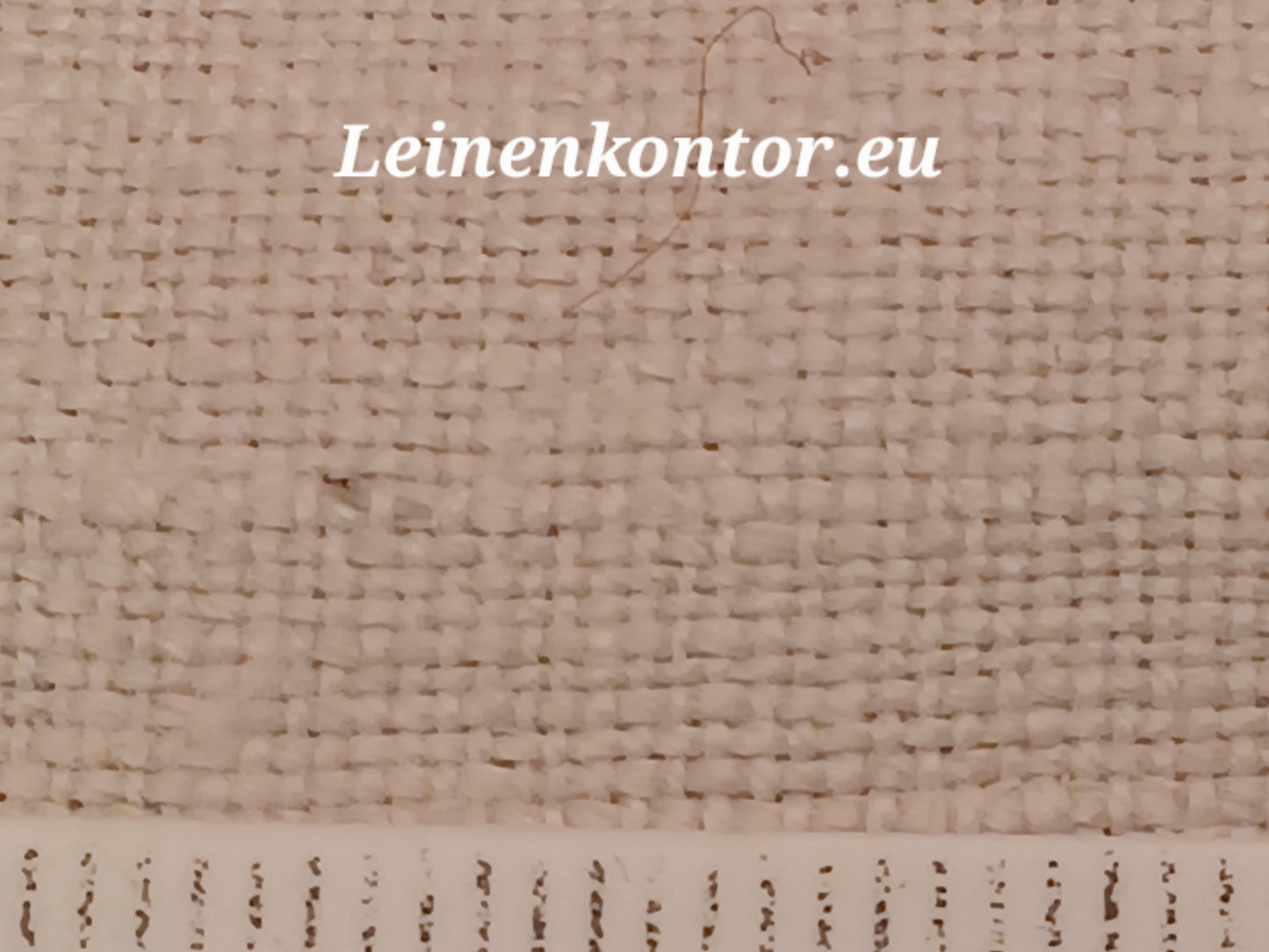 Leinenballen mit Millimeterskala 12 Fäden auf ein cm.