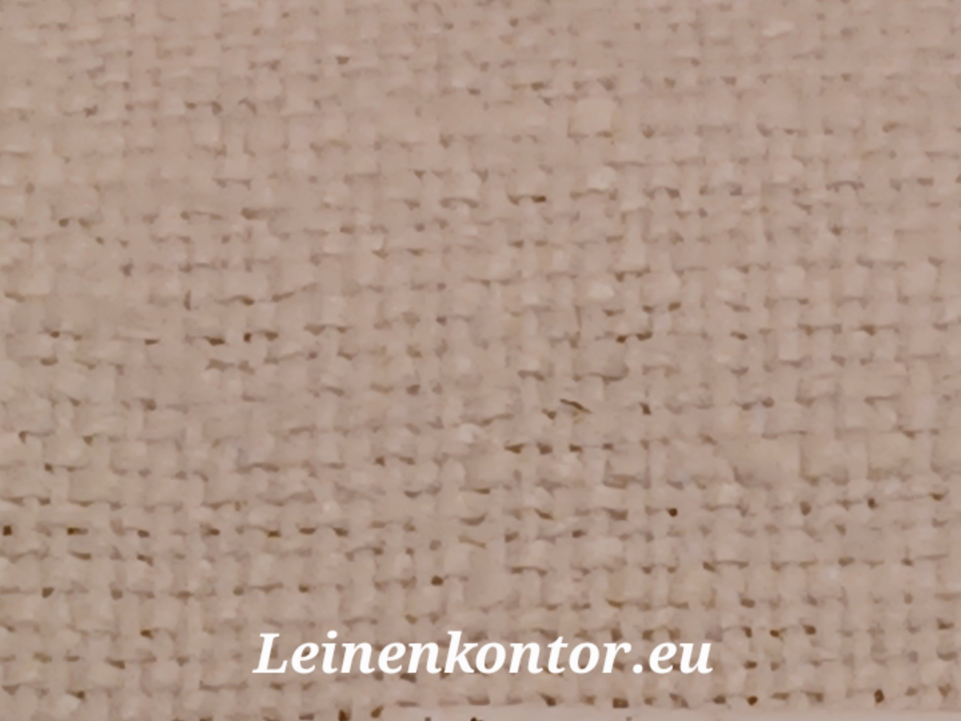 Halbleinenballen mit Millimeterskala