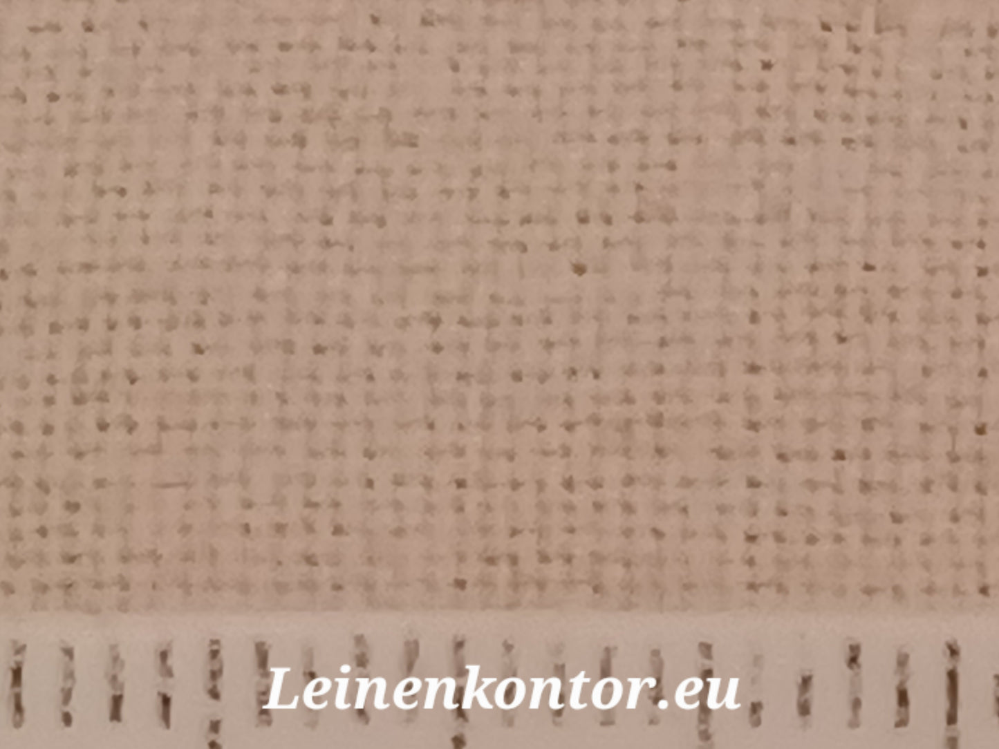 Leinenballen mit Millimeterskala 17 Fäden auf ein cm.