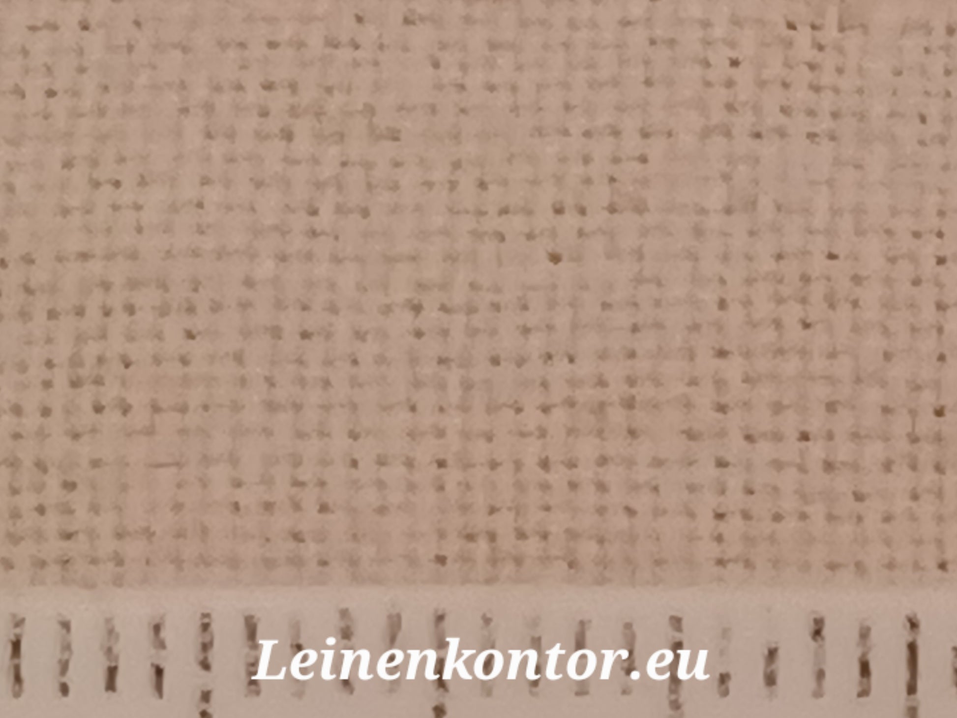 Leinenballen mit Millimeterskala 17 Fäden auf ein cm.