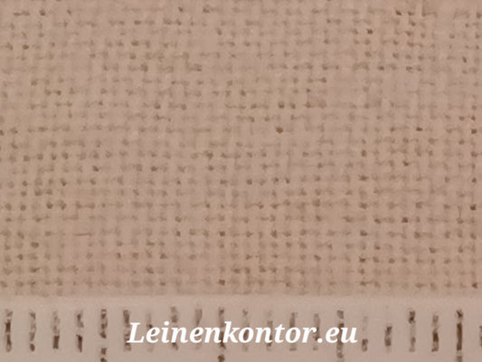 Leinenballen mit Millimeterskala 17 Fäden auf ein cm.