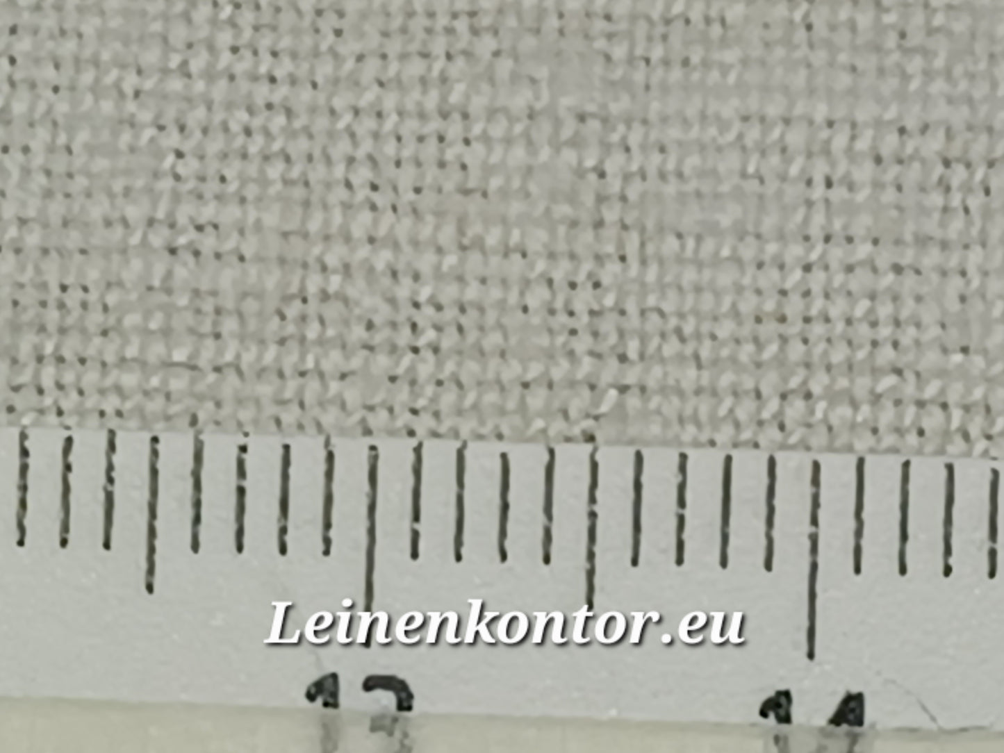 Leinenballen mit Millimeterskala 20 Fäden auf ein cm.