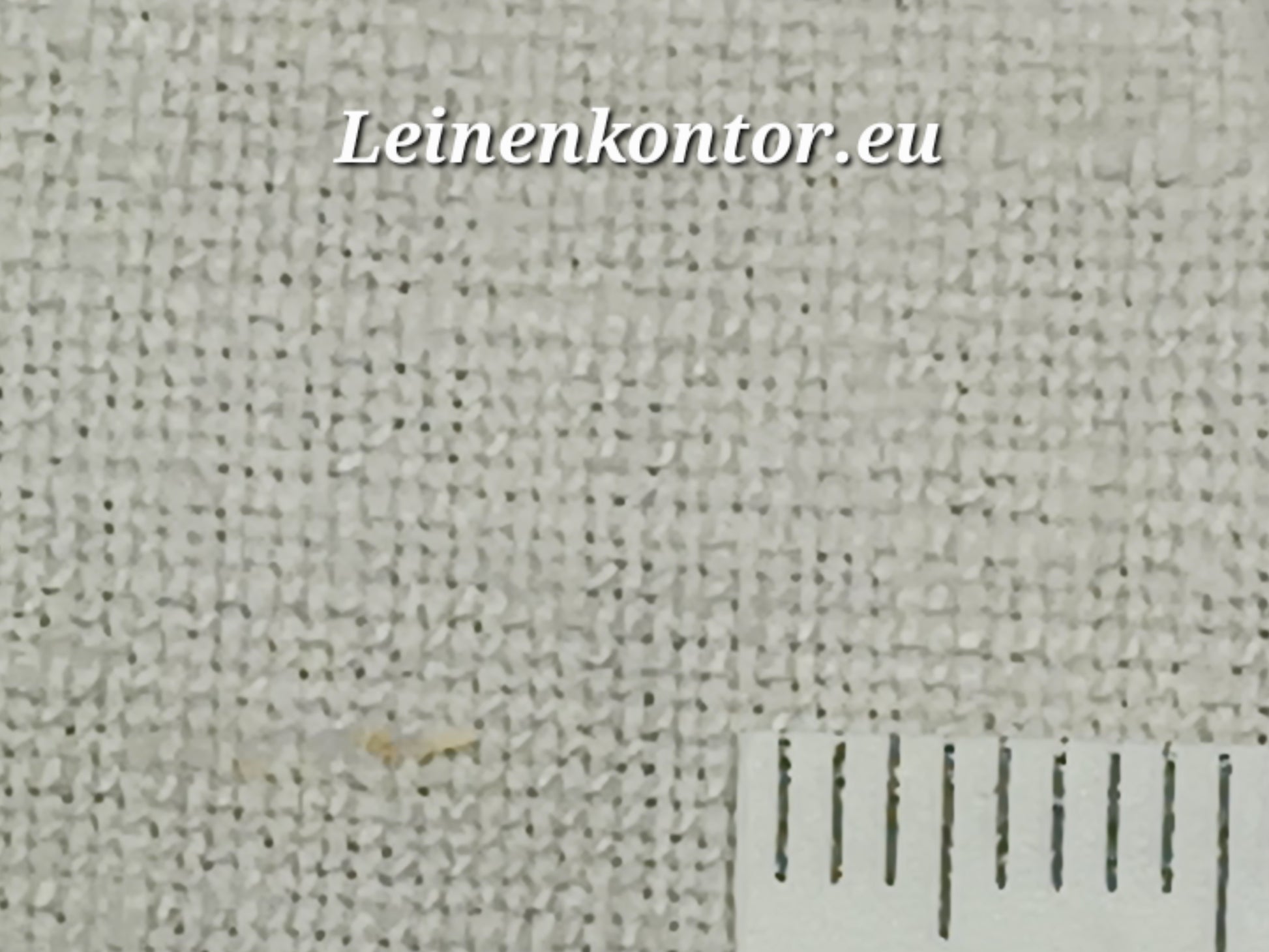 Leinenballen mit Millimeterskala 20 Fäden auf ein cm.
