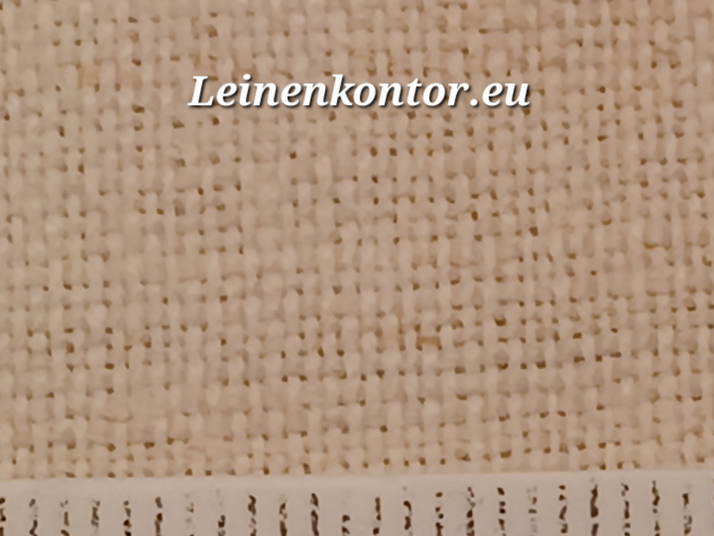 Leinenballen mit Millimeterskala 16 Fäden auf ein cm.