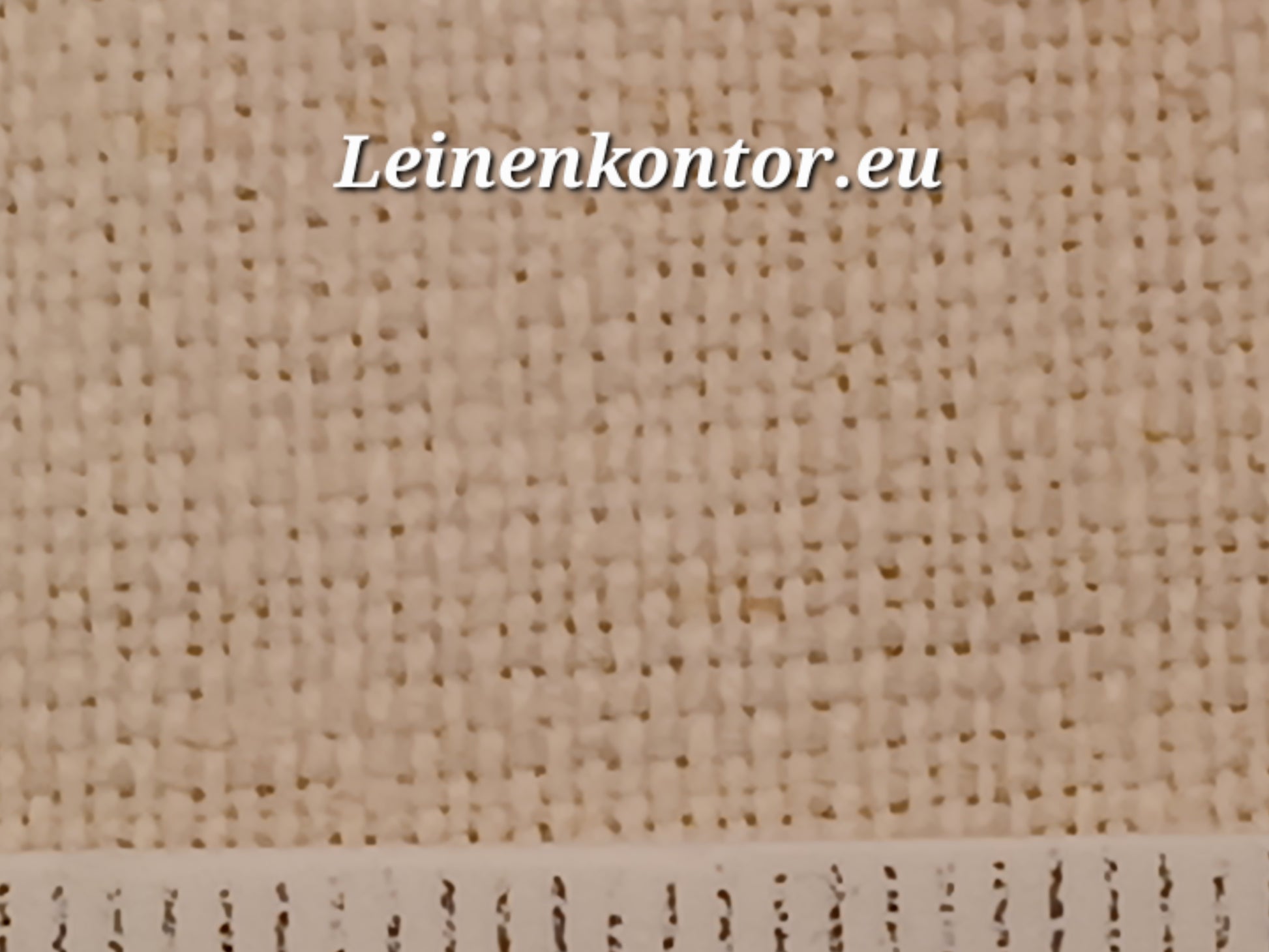 Leinenballen mit Millimeterskala 16 Fäden auf ein cm.