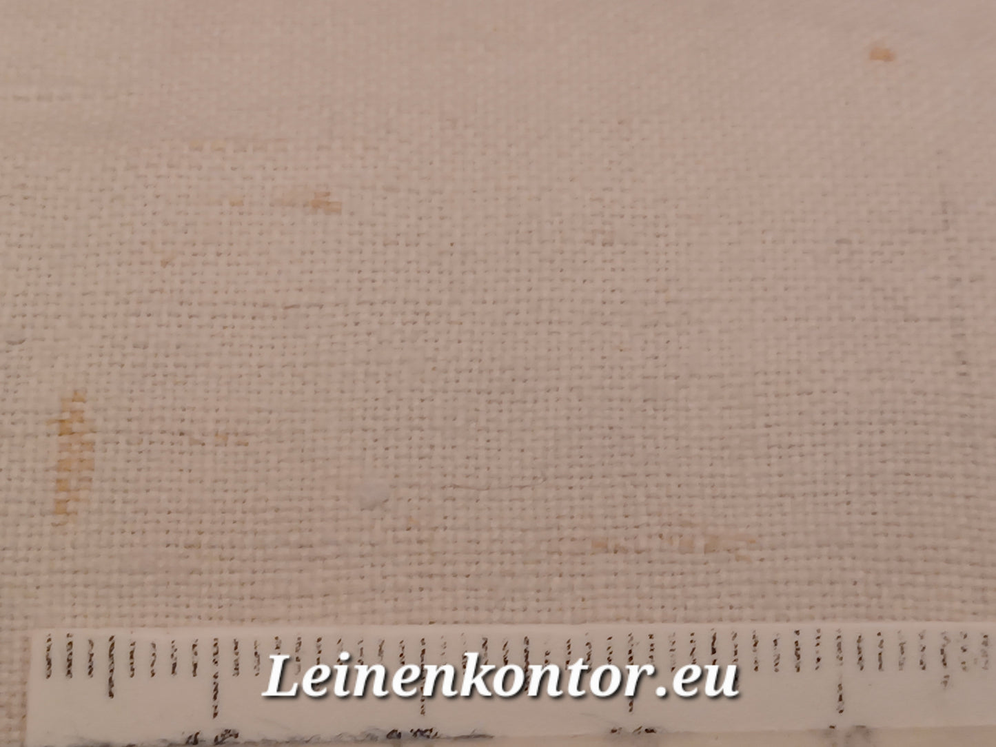 Leinenballen mit Millimeterskala 18 Fäden auf ein cm.
