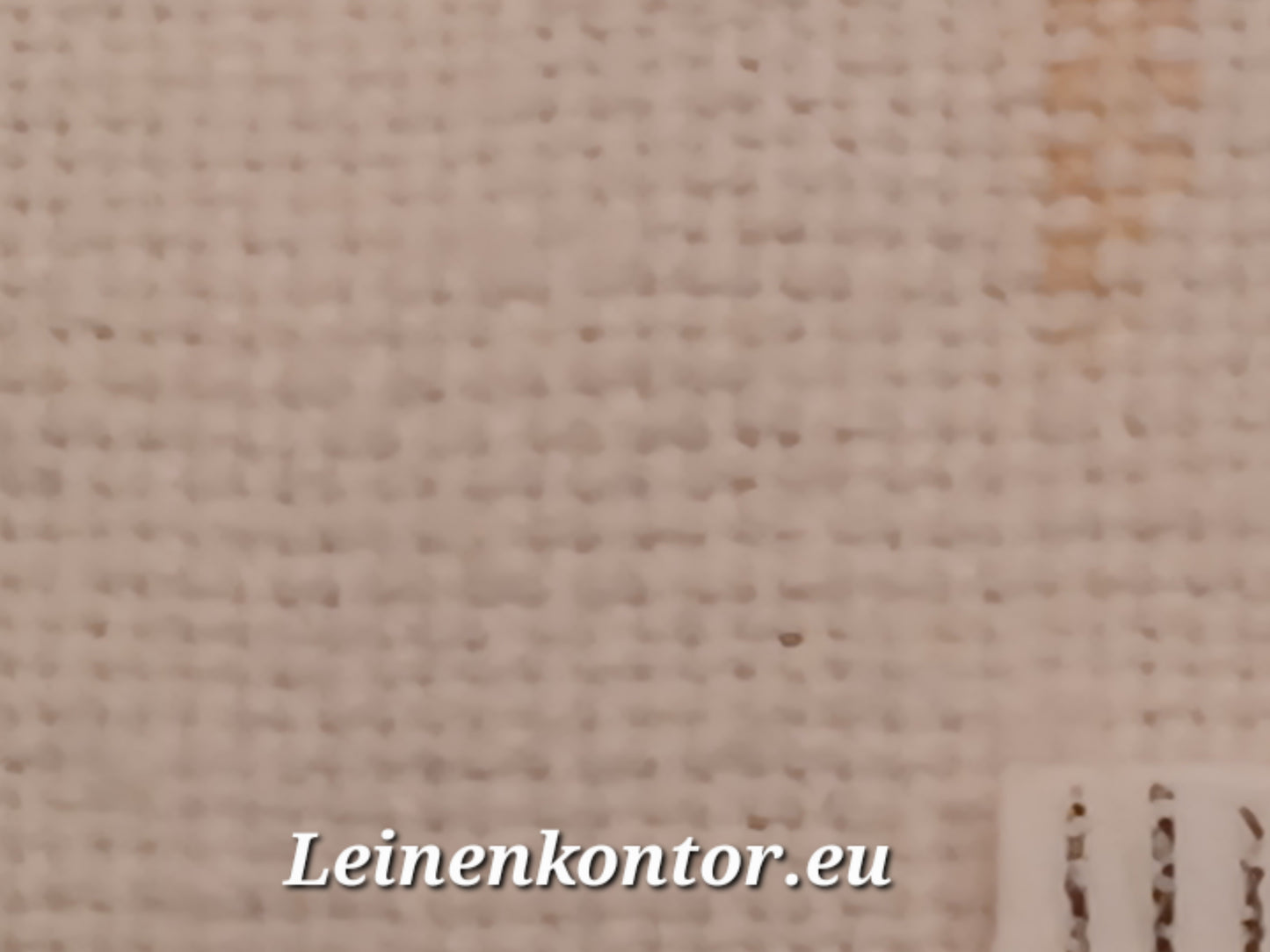 Leinenballen mit Millimeterskala 18 Fäden auf ein cm.