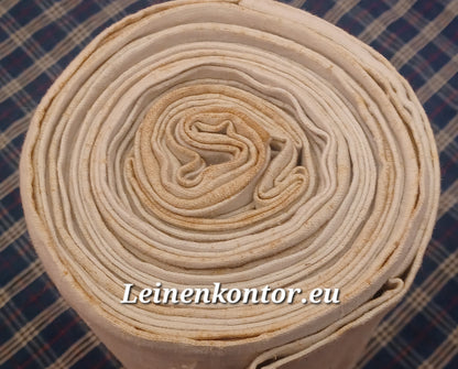 Leinenballen Ansicht gerollte Außenseite