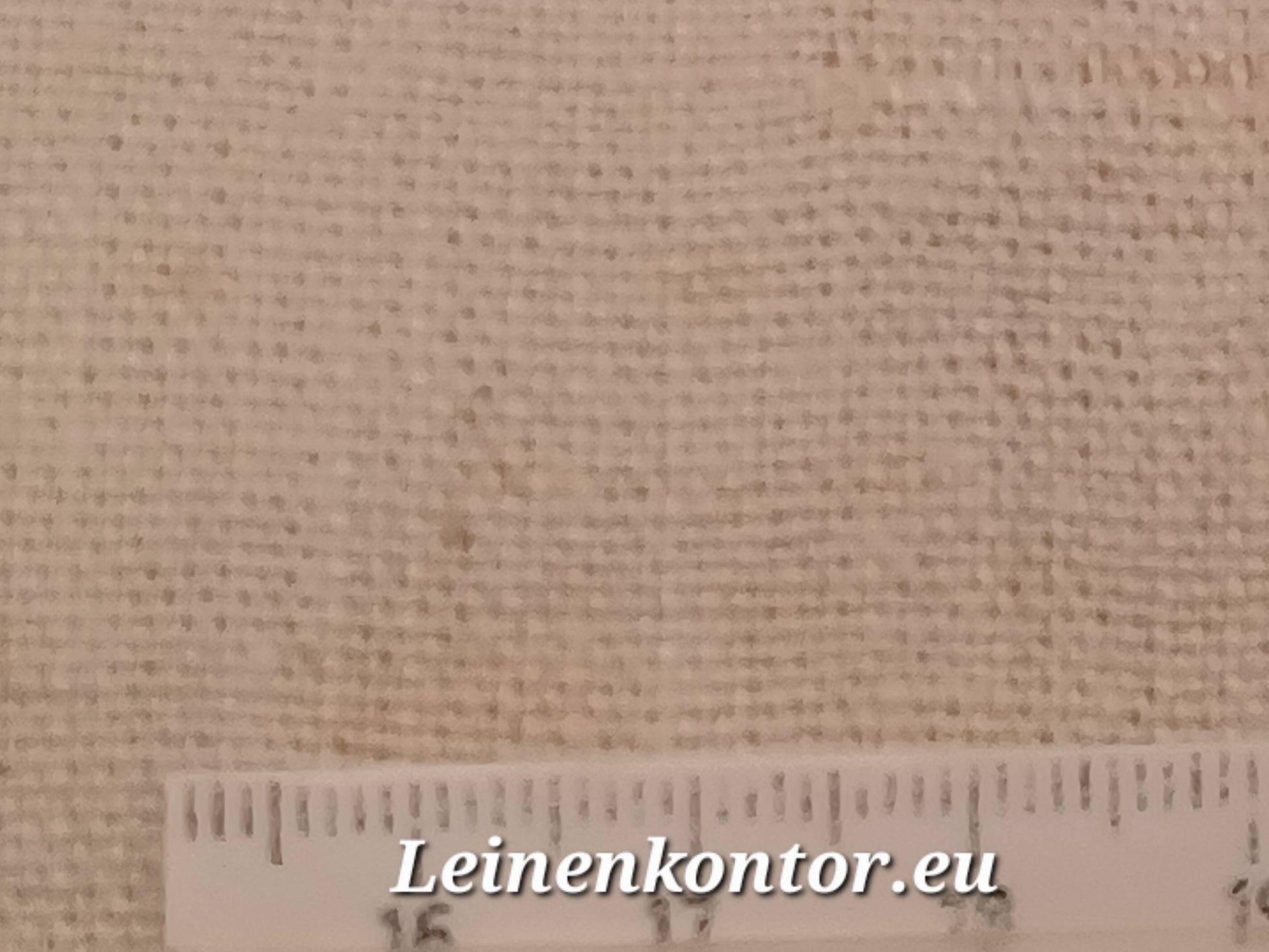 Leinenballen mit Millimeterskala 14 Fäden auf ein cm.