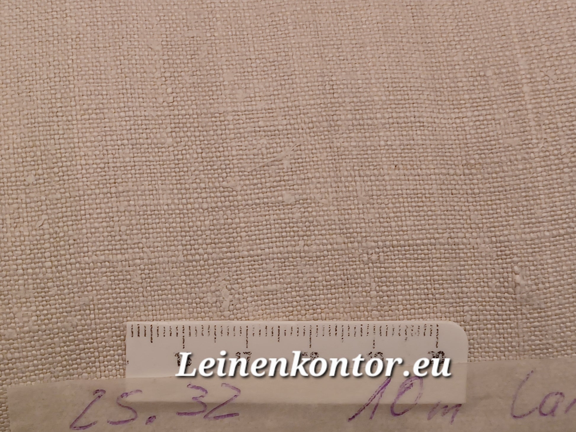 Leinenballen mit Millimeterskala 