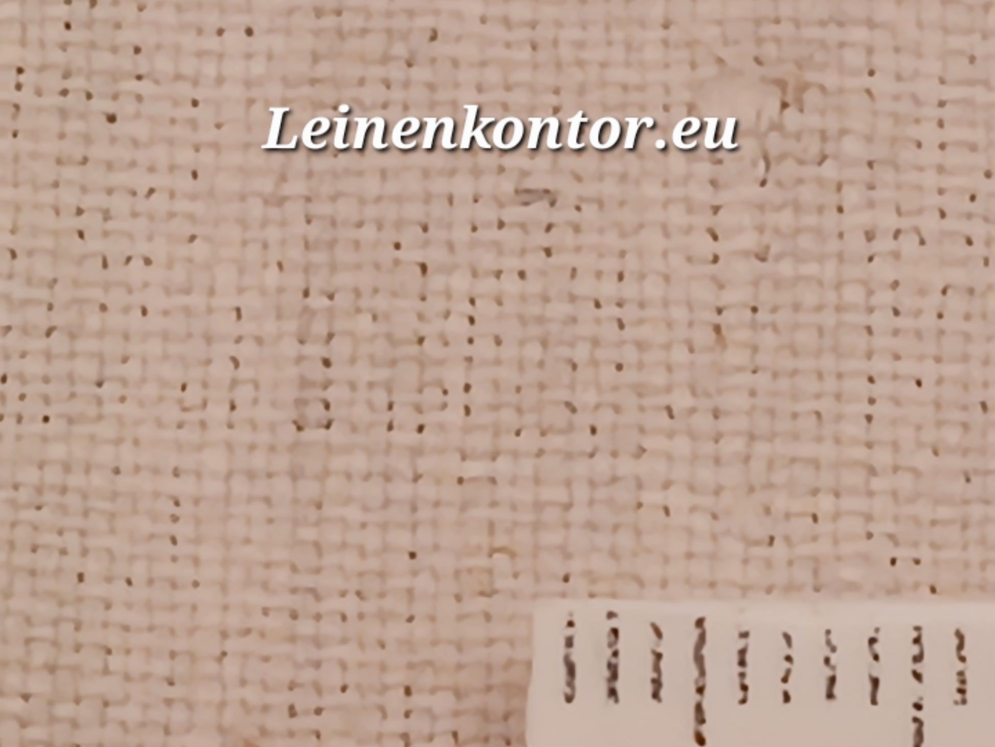 Leinenballen mit Millimeterskala 