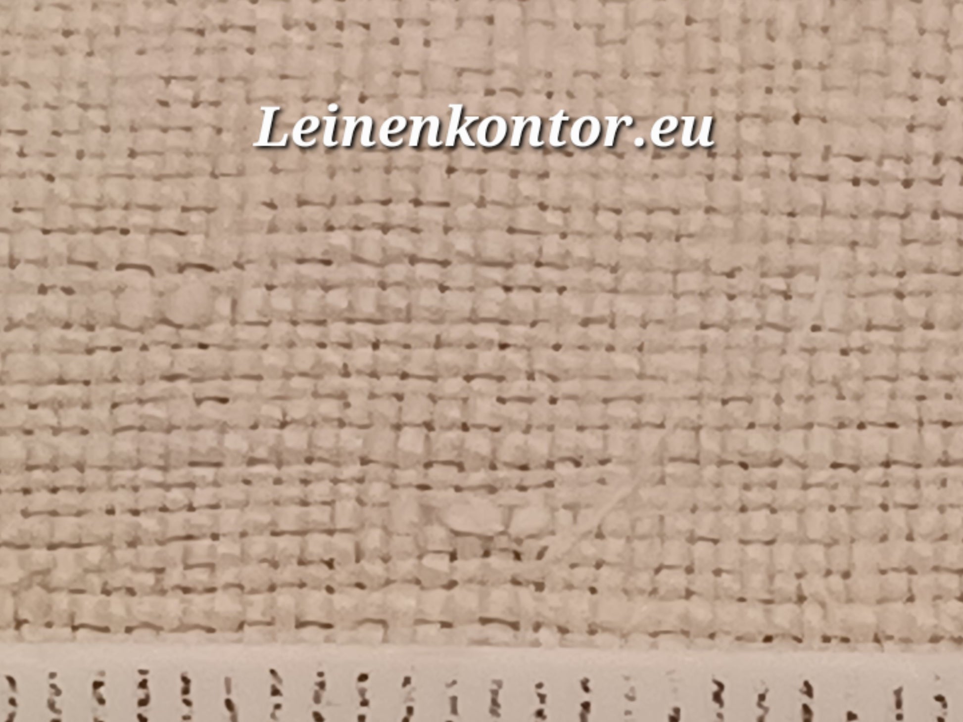 Leinenballen mit Millimeterskala 15 Fäden auf ein cm.