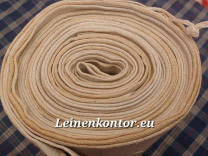 Leinenballen Ansicht gerollte Außenseite