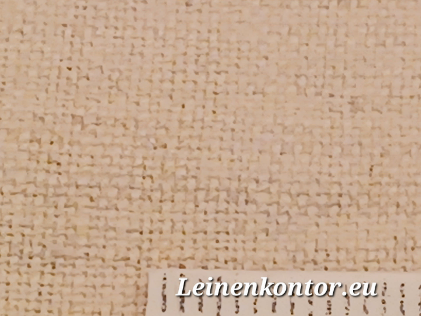Leinenballen mit Millimeterskala 17 Fäden auf ein cm.