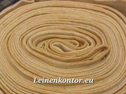 Leinenballen Ansicht gerollte Außenseite