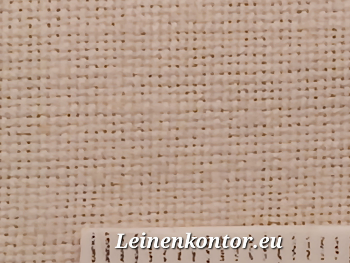 Leinenballen mit Millimeterskala 16 Fäden auf ein cm.