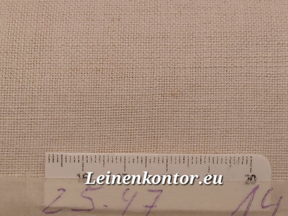 Leinenballen mit Millimeterskala 16 Fäden auf ein cm.