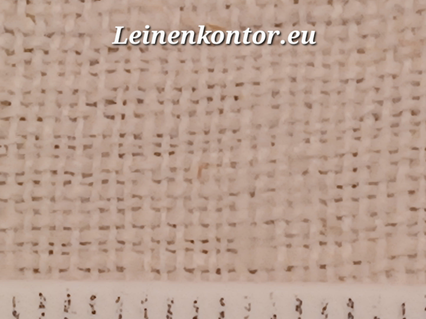Leinenballen mit Millimeterskala 16 Fäden auf ein cm.