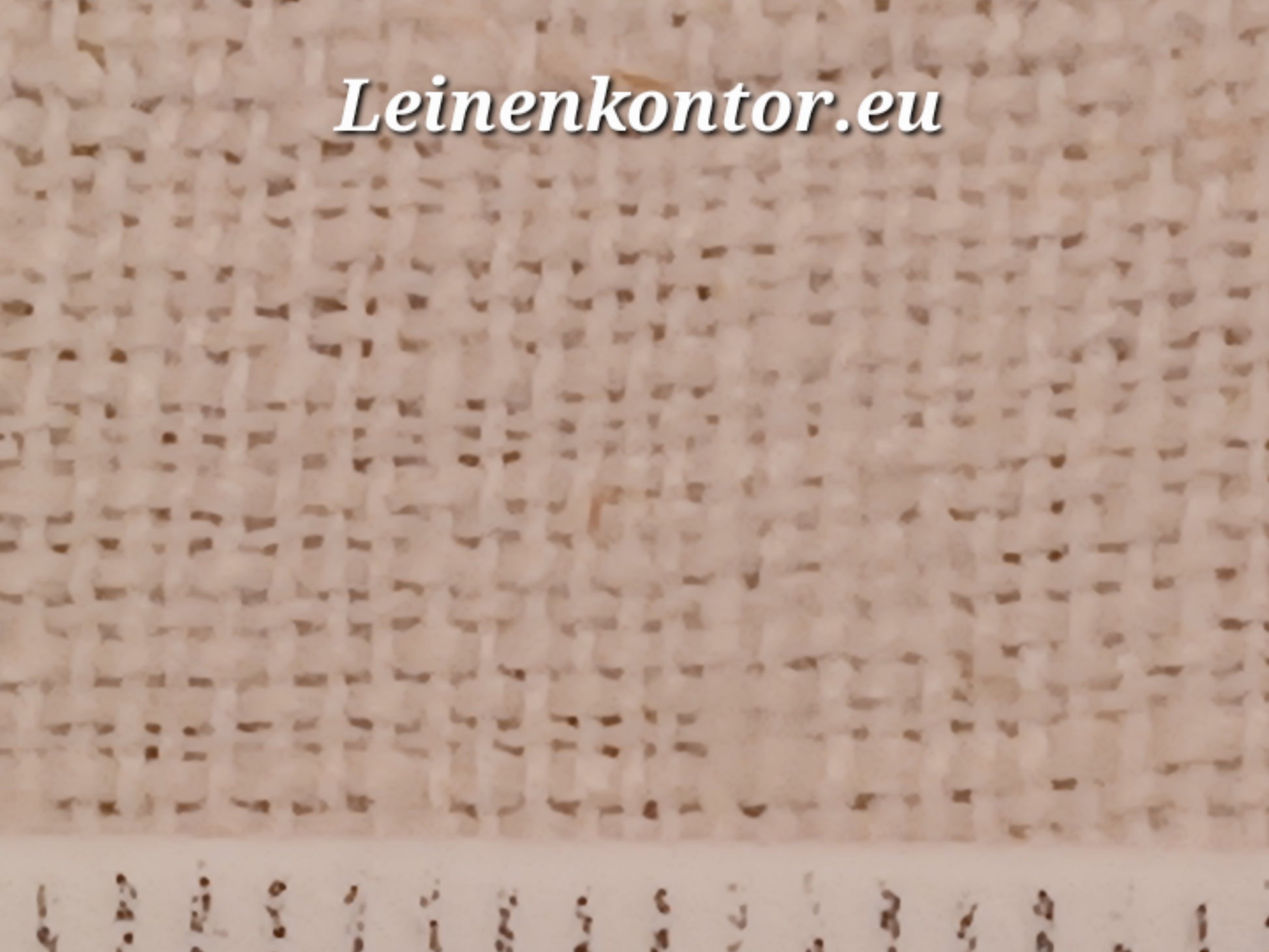 Leinenballen mit Millimeterskala 16 Fäden auf ein cm.