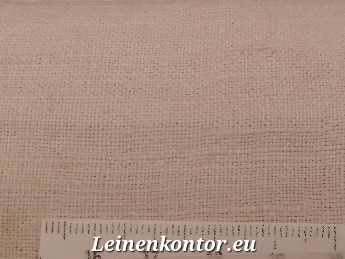 Leinenballen mit Millimeterskala 16 Fäden auf ein cm.