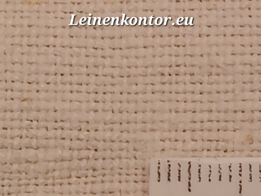 Leinenballen mit Millimeterskala 13 Fäden auf ein cm.