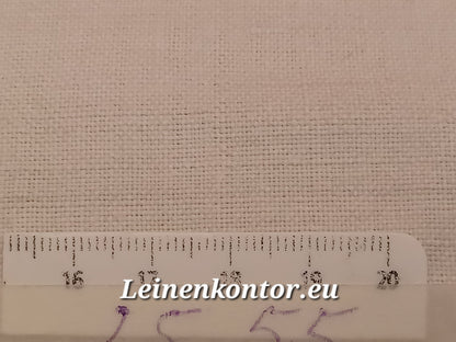 Leinenballen mit Millimeterskala 17 Fäden auf ein cm.