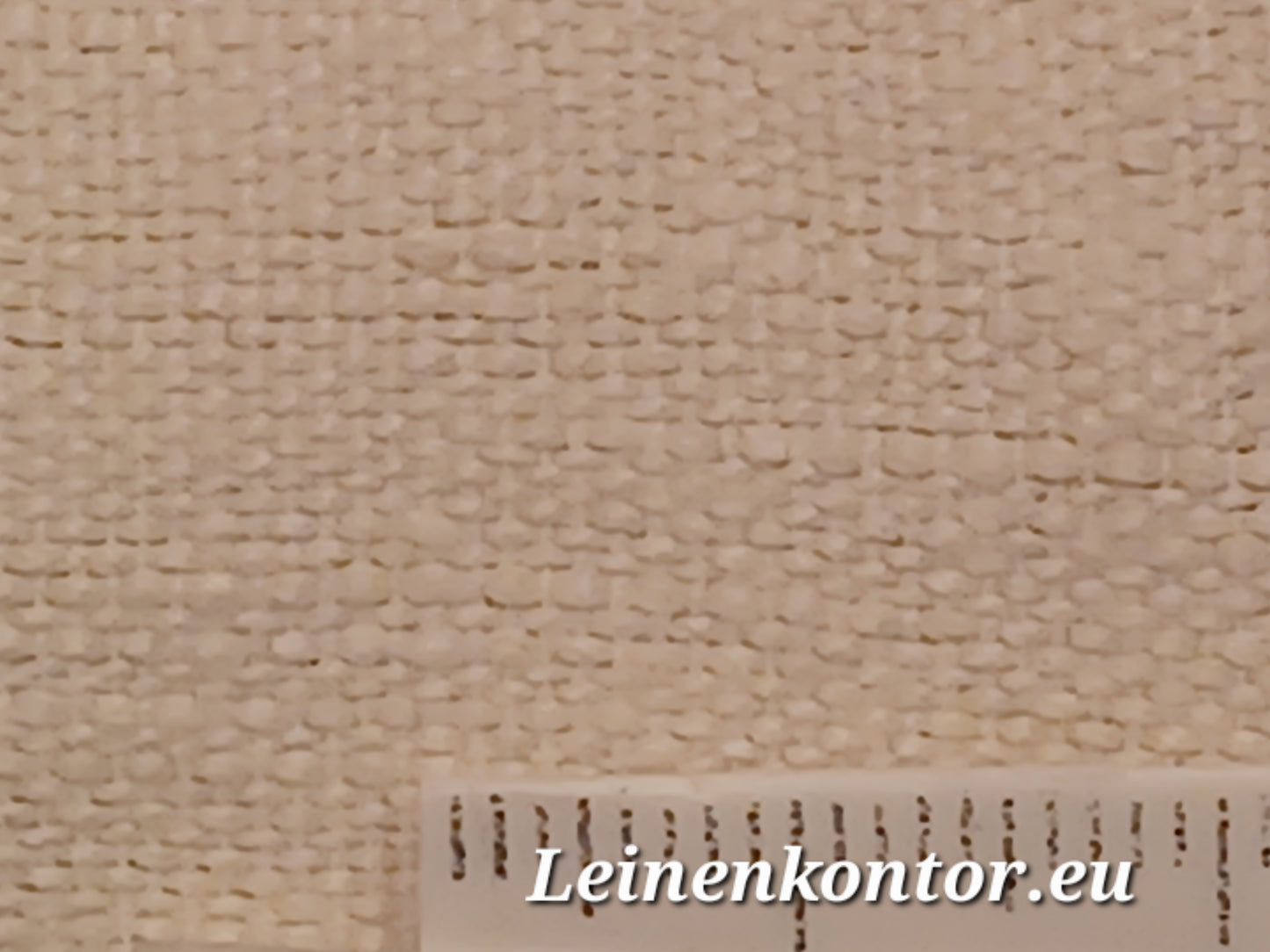 Leinenballen mit Millimeterskala 12 Fäden auf ein cm.