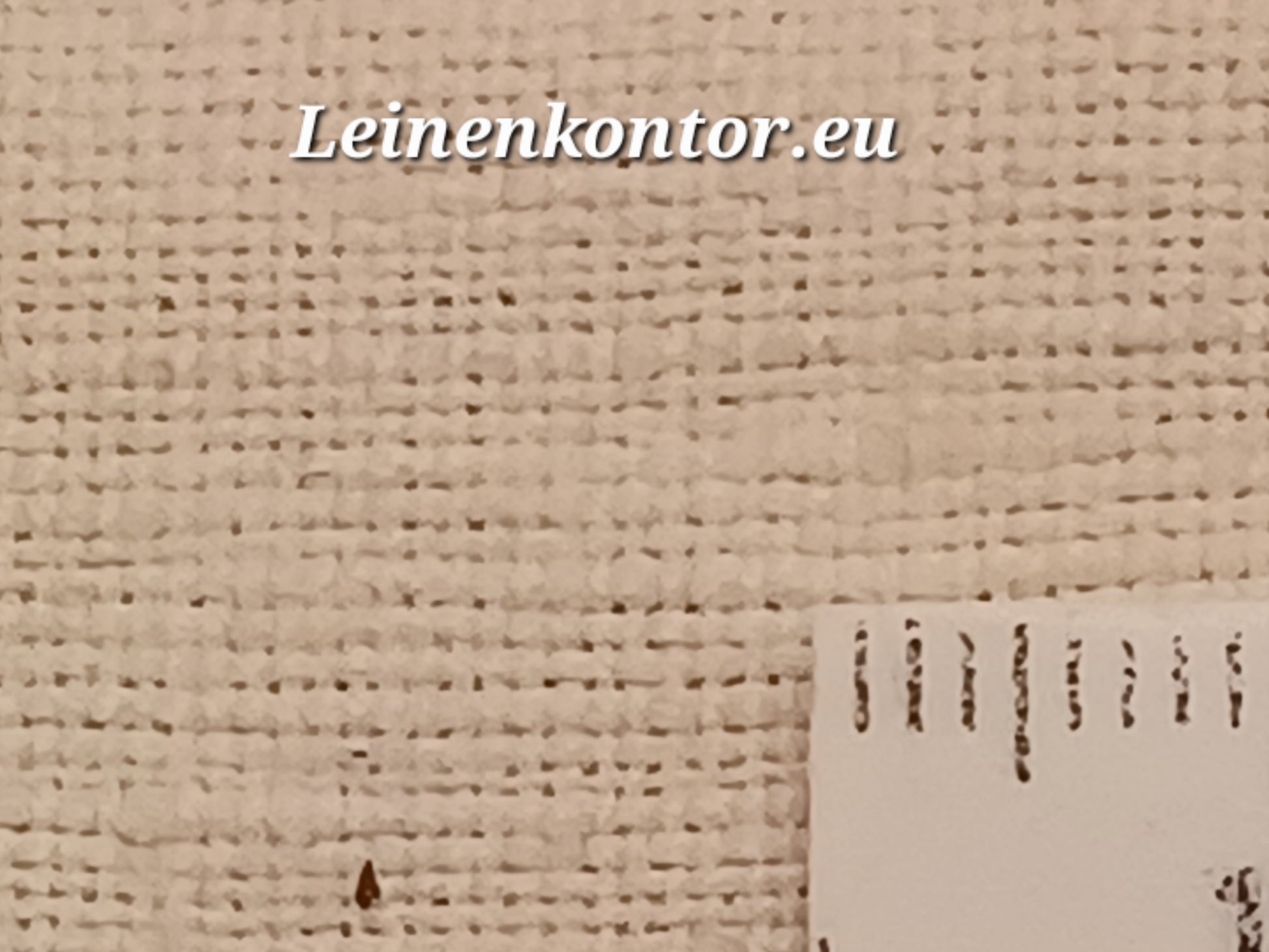 Leinenballen mit Millimeterskala 