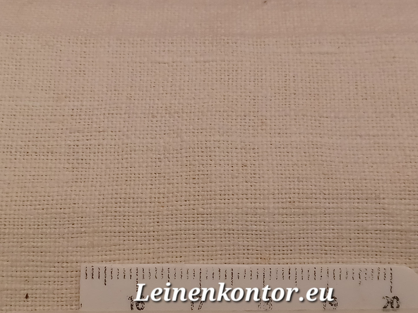 Leinenballen mit Millimeterskala 15 Fäden auf ein cm.