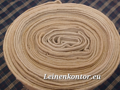 Leinenballen Ansicht gerollte Außenseite