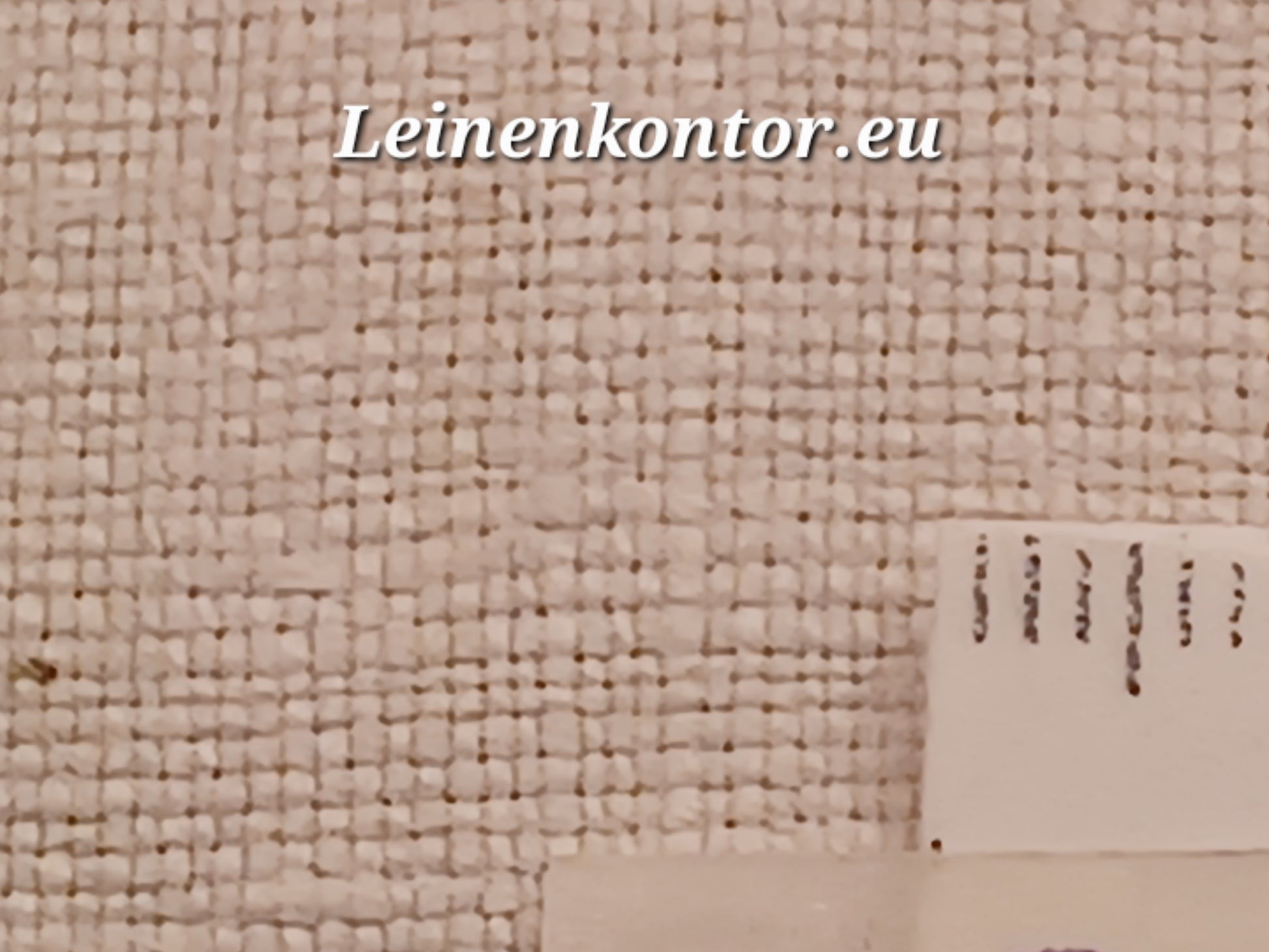 Leinenballen mit Millimeterskala 