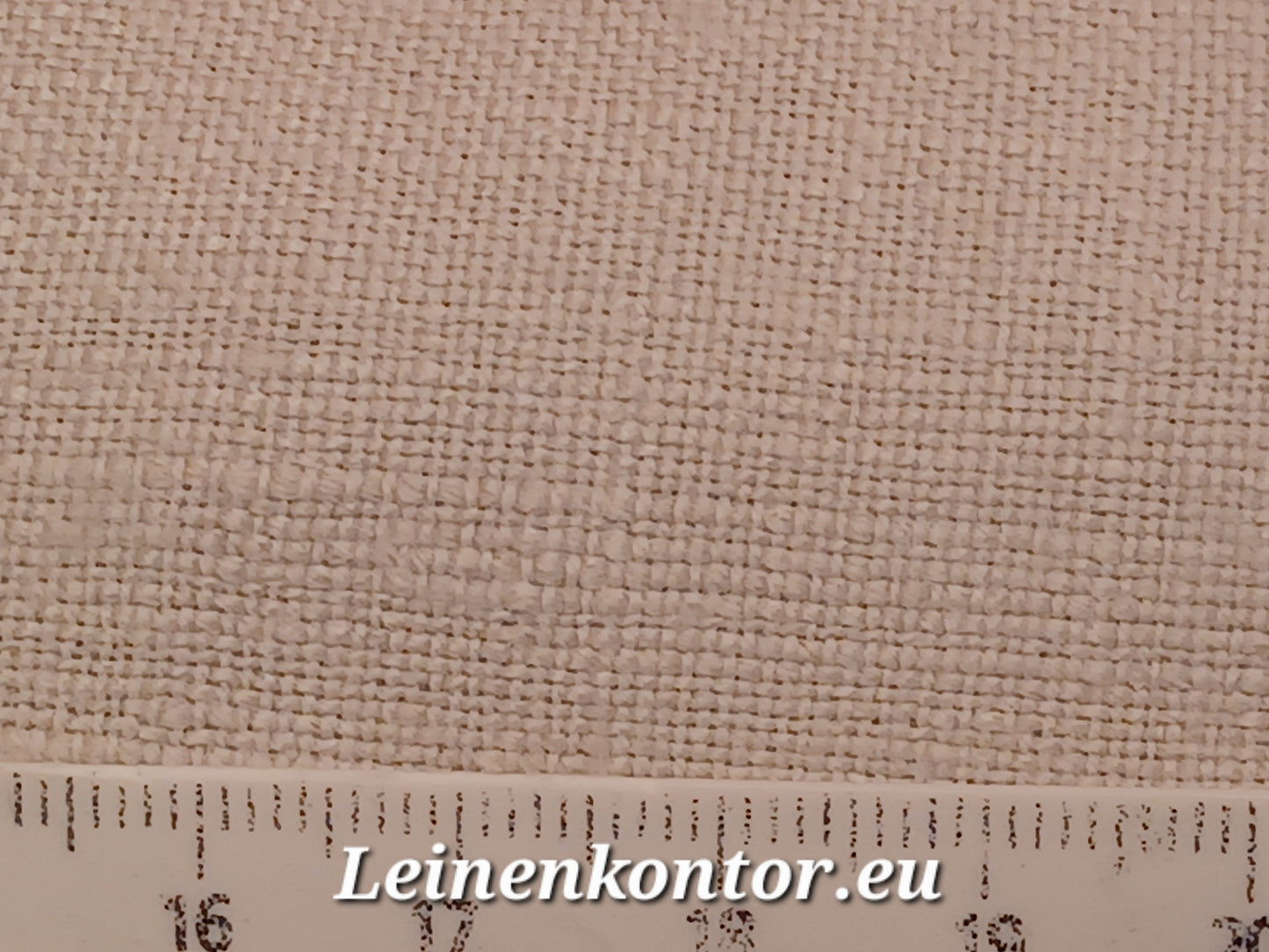 Leinenballen mit Millimeterskala 12 Fäden auf ein cm.