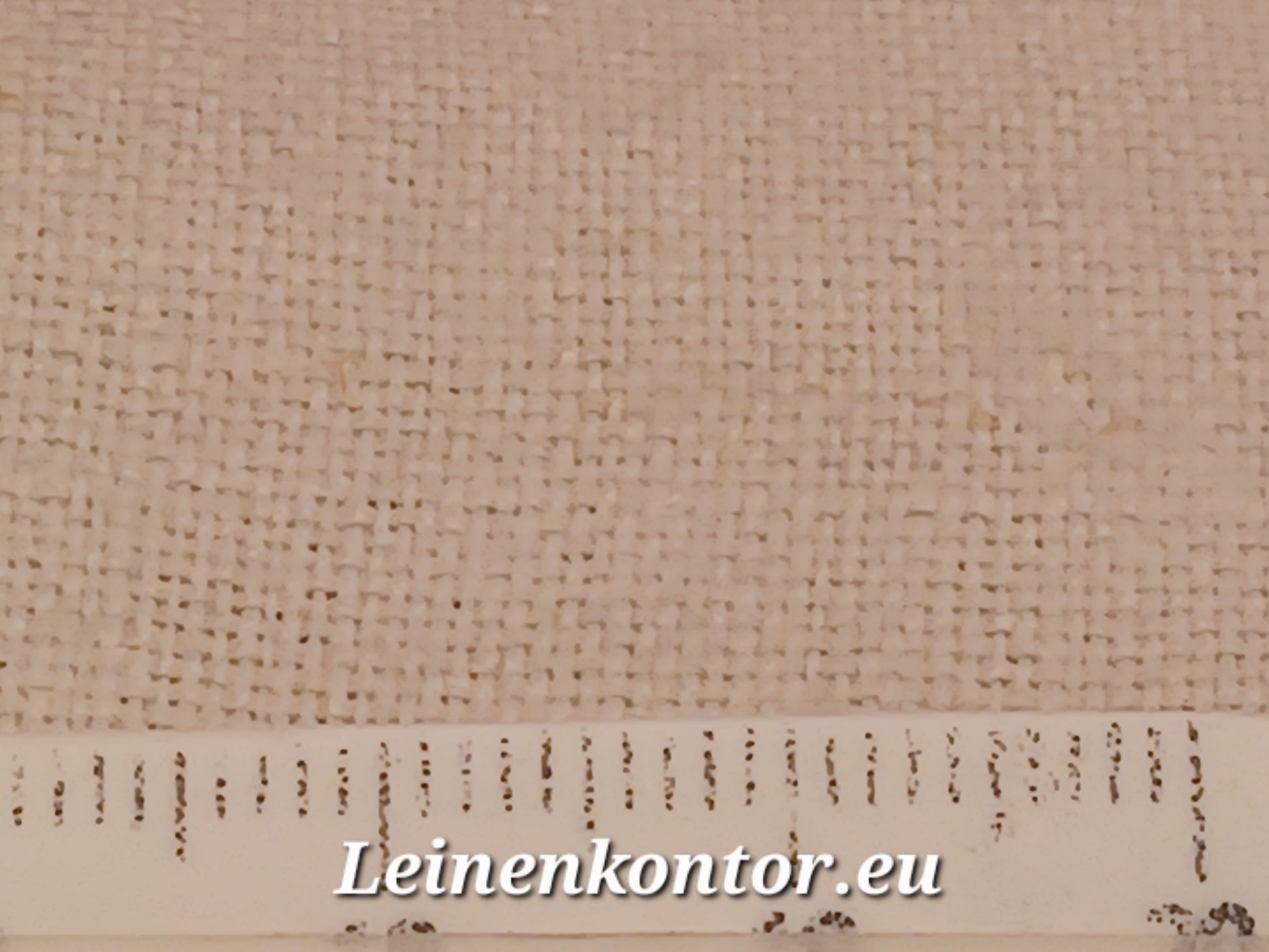 Leinenballen mit Millimeterskala 16 Fäden auf ein cm.