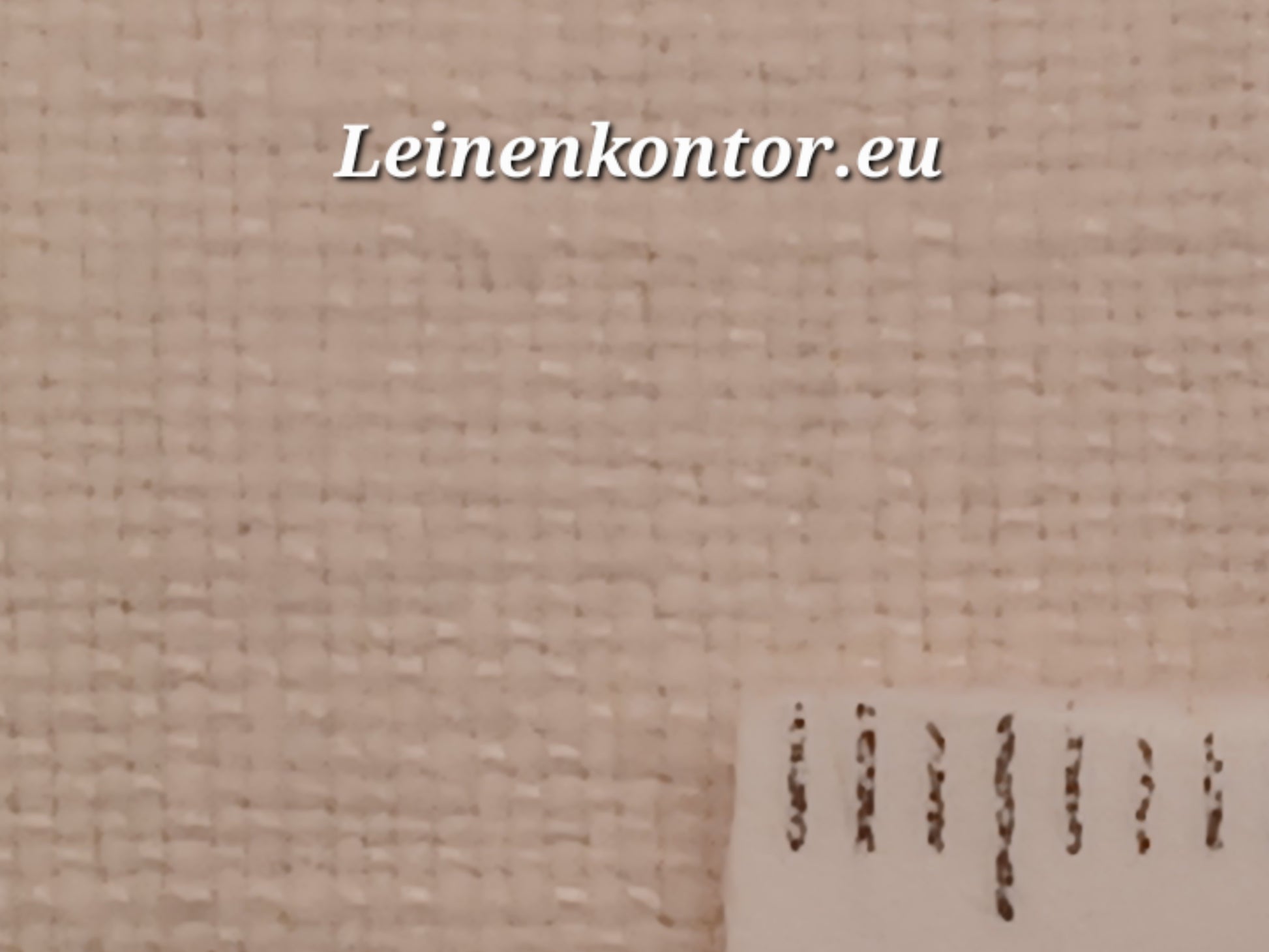 Leinenballen mit Millimeterskala 