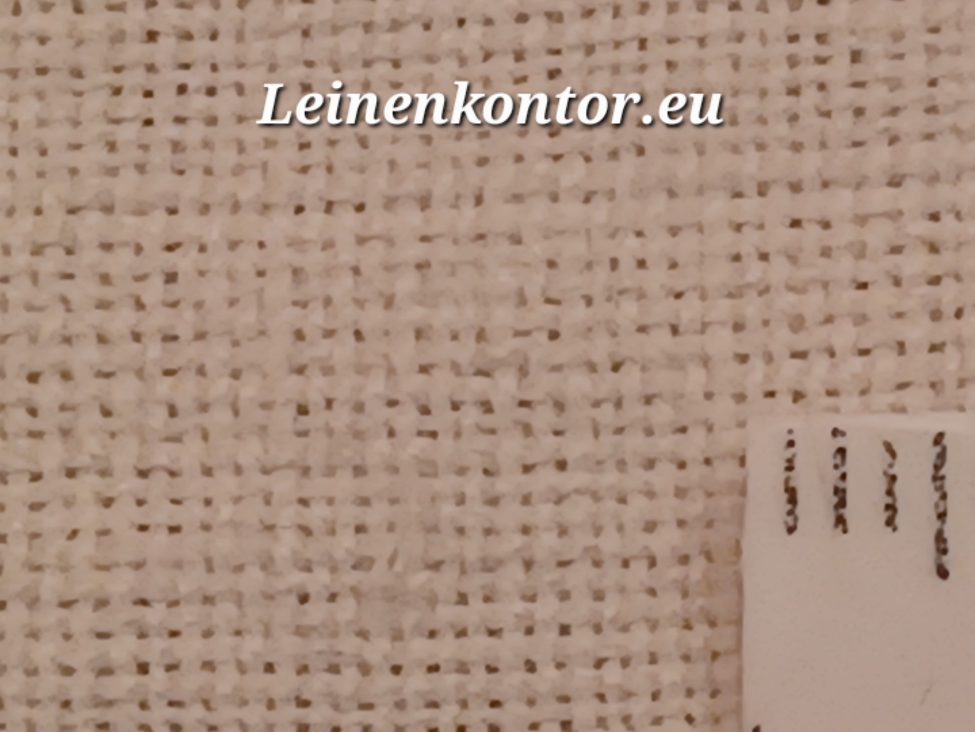 Leinenballen mit Millimeterskala 