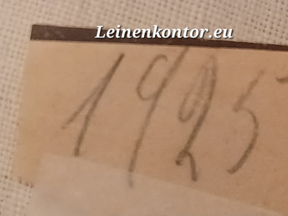 Leinenballen mit Jahreszahl 1925