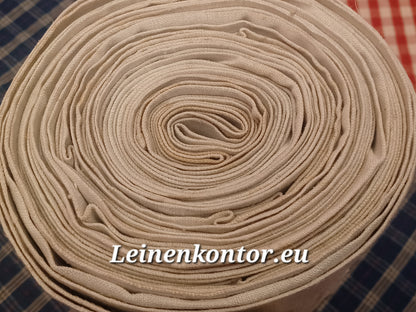 Leinenballen Ansicht gerollte Außenseite