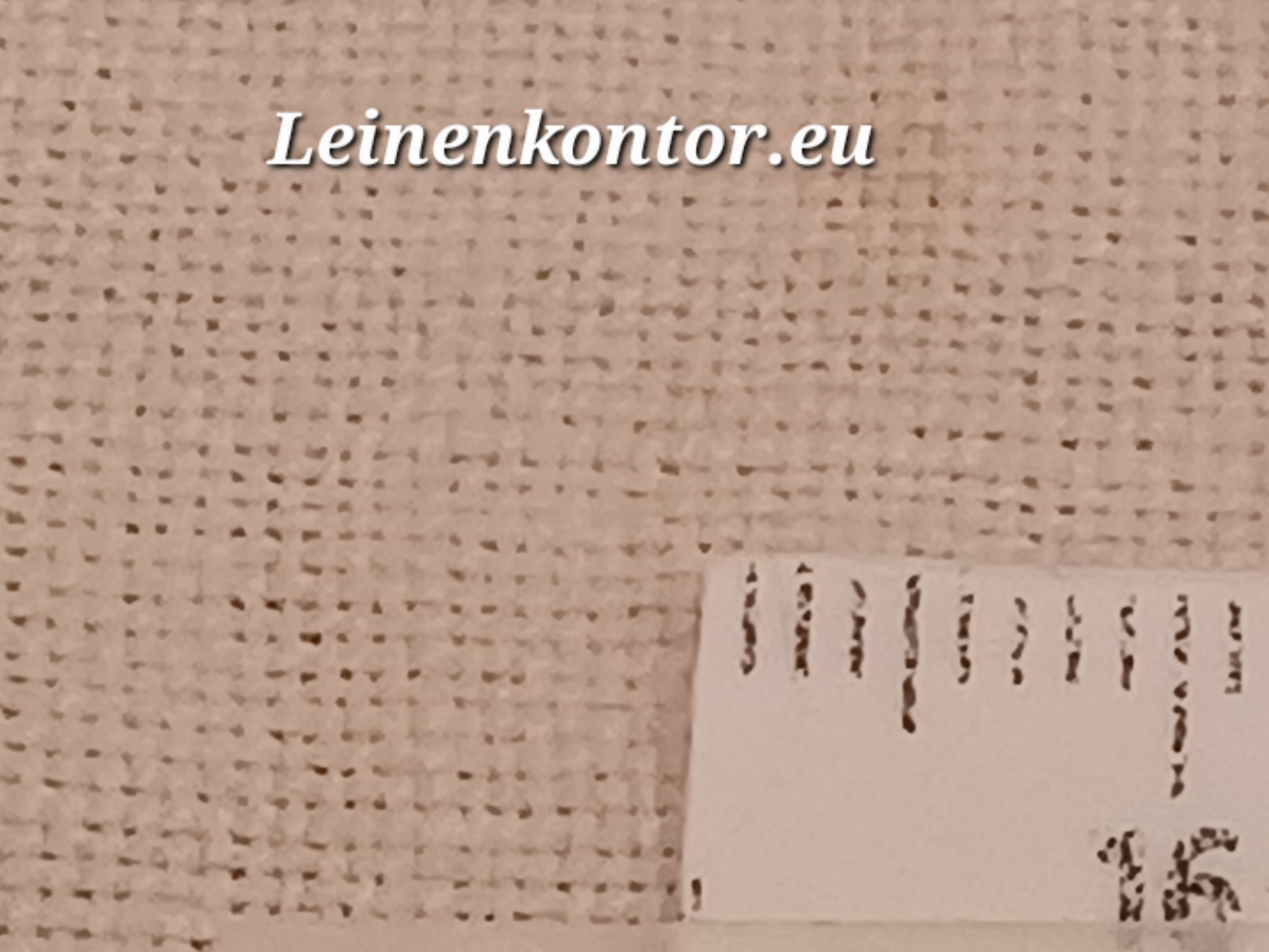 Leinenballen mit Millimeterskala 