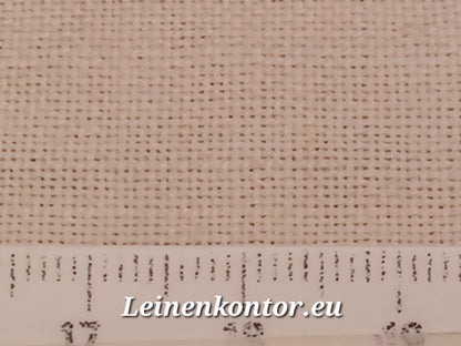 Leinenballen mit Millimeterskala 14 Fäden auf ein cm.