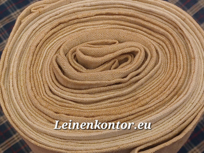 Leinenballen Ansicht gerollte Außenseite