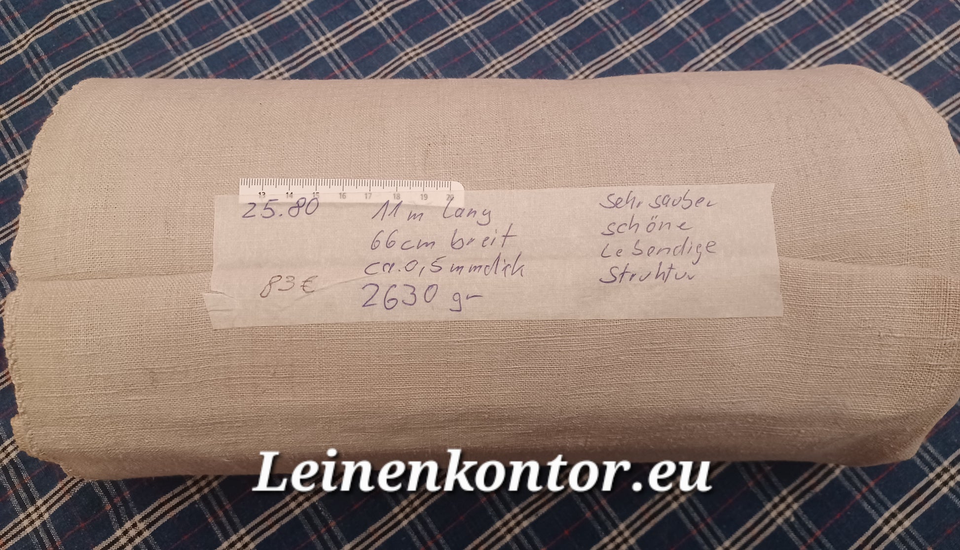 Leinenballen Vollansicht