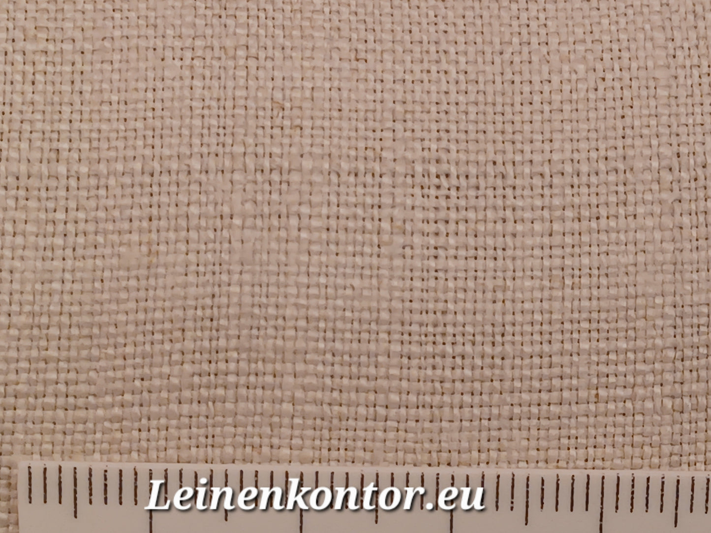 Leinenballen mit Millimeterskala 15 Fäden auf ein cm.