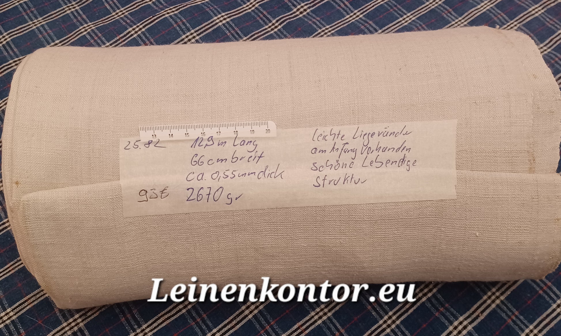 Leinenballen Vollansicht