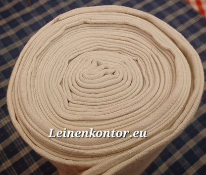 Leinenballen Ansicht gerollte Außenseite