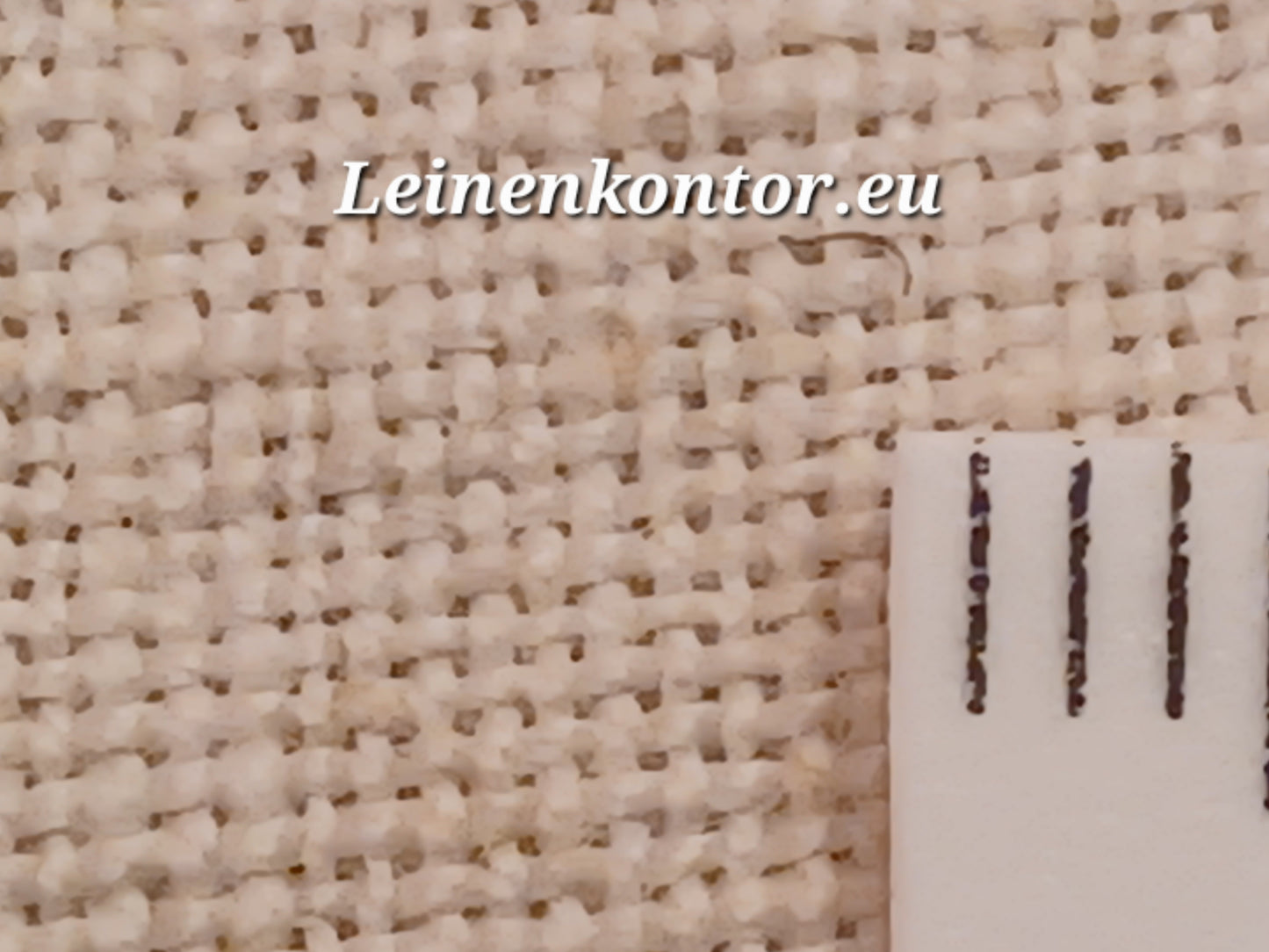 Leinenballen mit Millimeterskala 