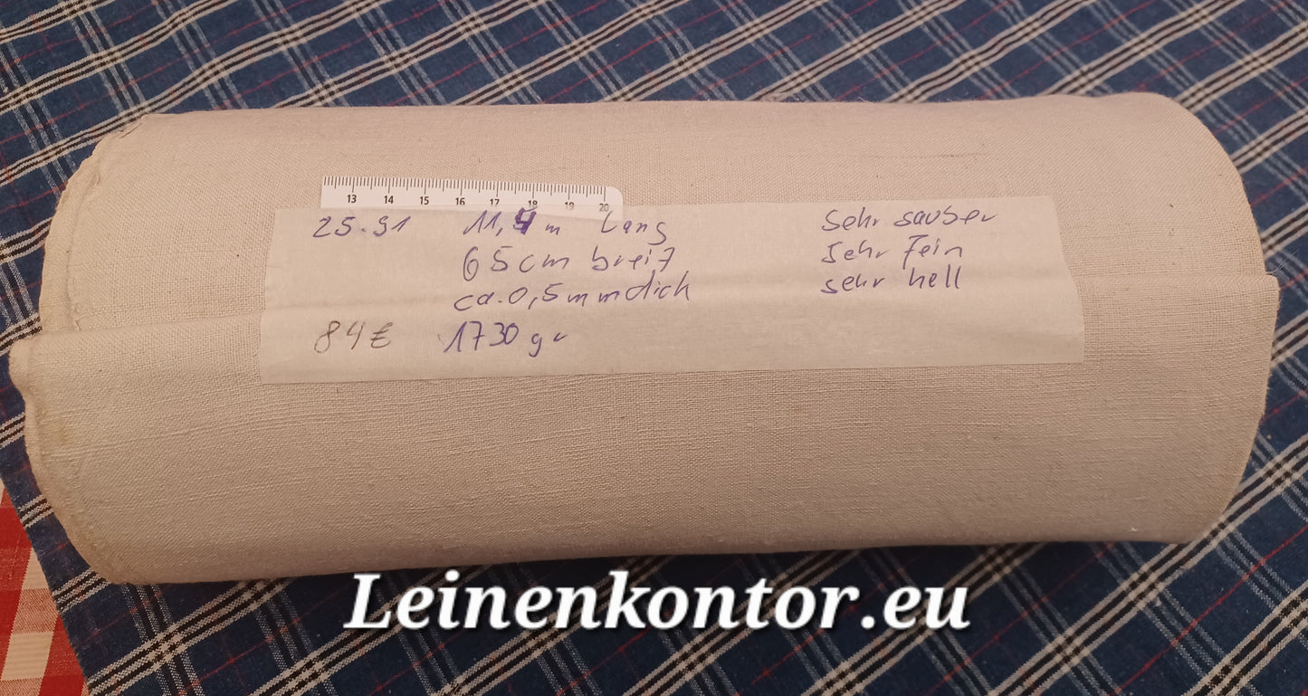 Leinenballen Vollansicht