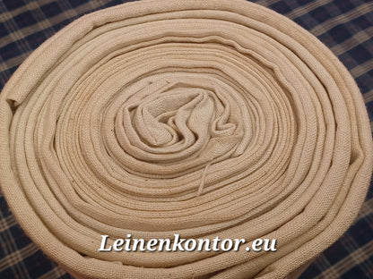 Leinenballen Ansicht gerollte Außenseite